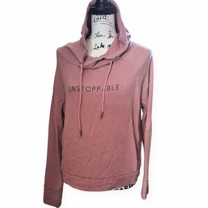 Good hYOUman Mauve Sweatshirt with Split Back Sz S